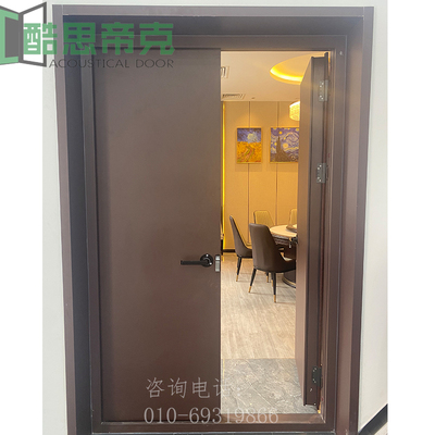 对开单面软包隔音门