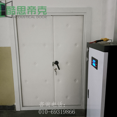 对开软包钢制隔音门
