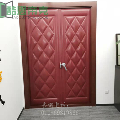 对开软包隔音门